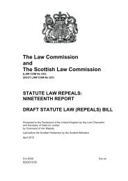 Statute Law Repeals - Law Commission - Ministry of Justice