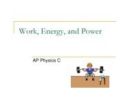 Work, Energy, and Power