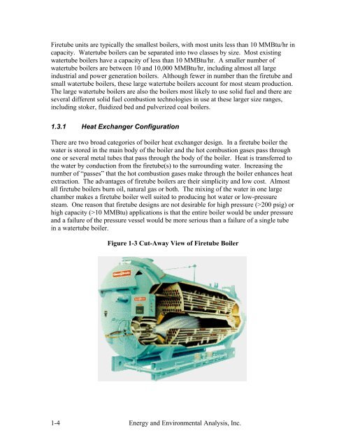 Characterization of the U.S. Industrial Commercial Boiler Population