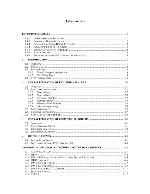 Characterization of the U.S. Industrial Commercial Boiler Population