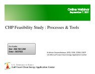 CHP Feasibility Study - Houston Advanced Research Center