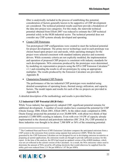 NOx Emissions Impacts from Widespread Deployment of CHP in ...