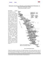 Destination Attractiveness of Kerala as an International Tourist ...