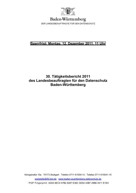 30 Tb 2011 - 