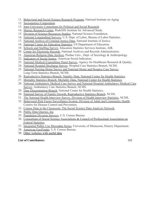 Demography - American Sociological Association