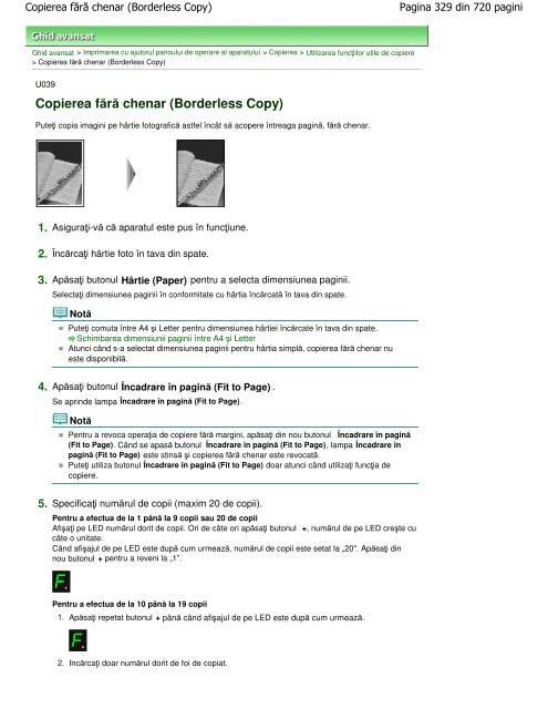 Canon MP280 series On-screen Manual - Canon Europe