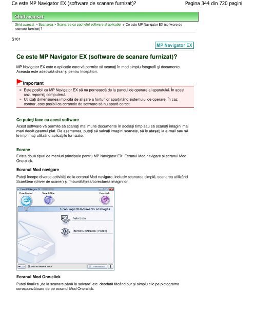 Canon MP280 series On-screen Manual - Canon Europe