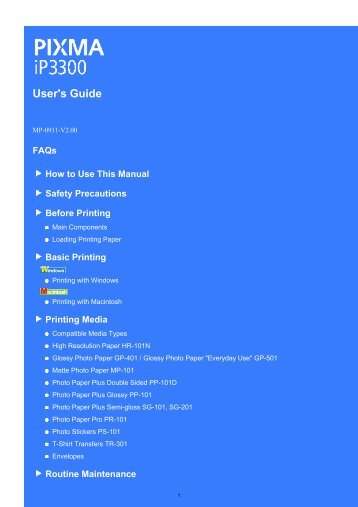 User's Guide - Canon Europe