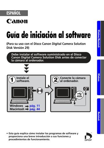 Guía de iniciación al software - Canon Europe