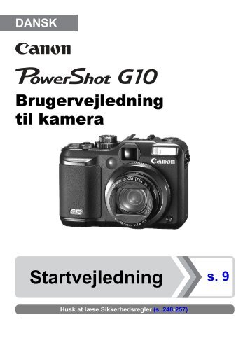 Startvejledning - Canon Europe