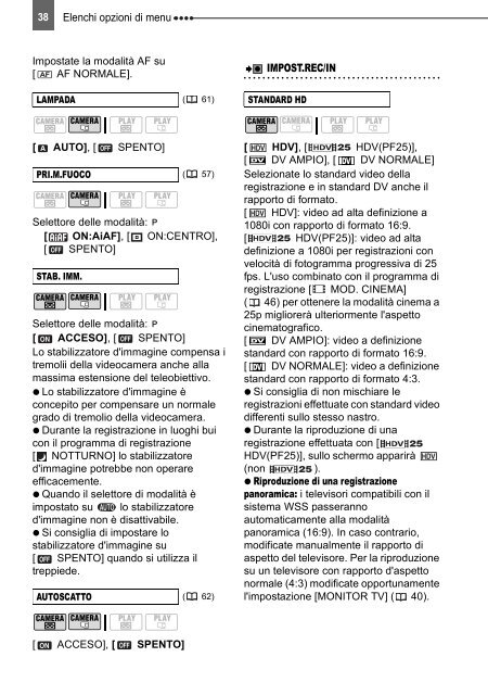 PAL Manuale di istruzioni - Canon Europe