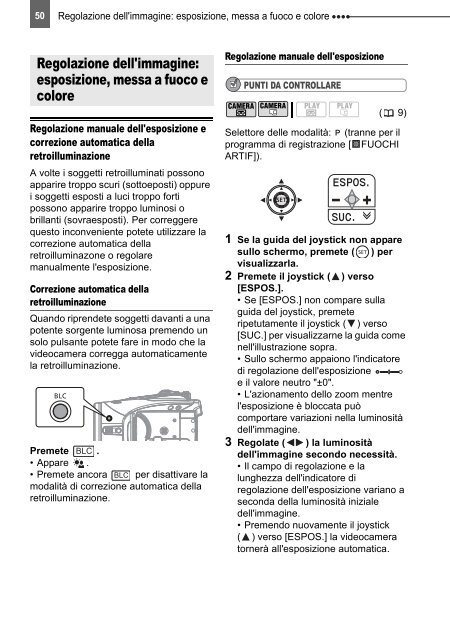 PAL Manuale di istruzioni - Canon Europe