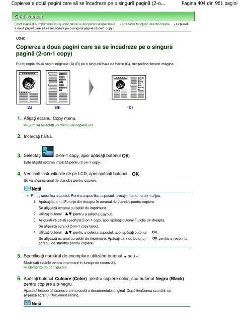 Canon MG5100 series On-screen Manual - Canon Europe