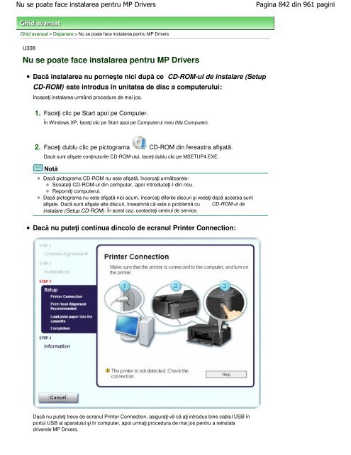 Canon MG5100 series On-screen Manual - Canon Europe