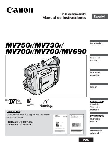 Manual de instrucciones - Canon Europe