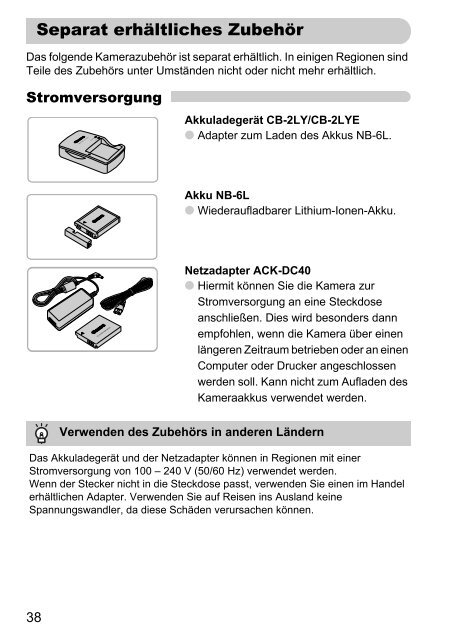 Handbuch - Canon Europe