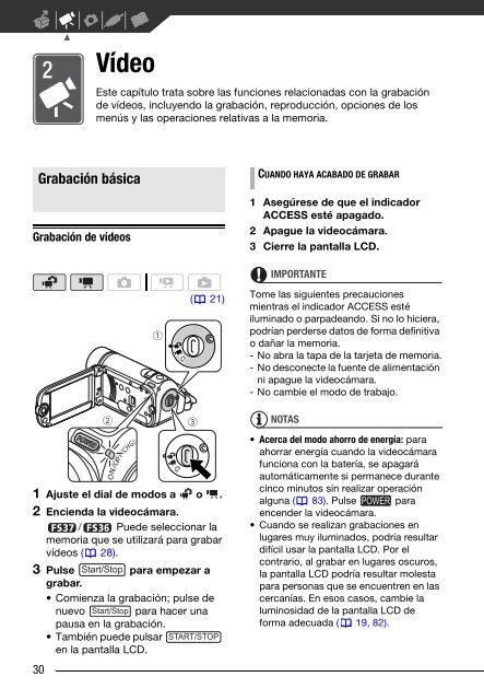 Manual de instrucciones - Canon Europe