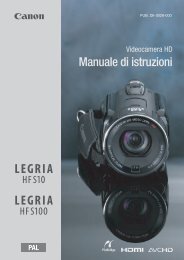 Manuale di istruzioni - Canon Europe
