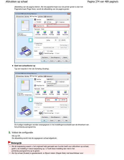 Canon iP4800 series Online handleiding - Canon Europe