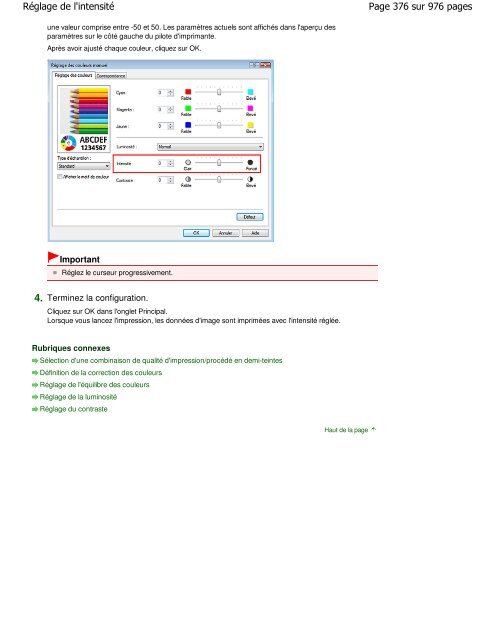 Canon MG5100 series Manuel en ligne - Canon Europe