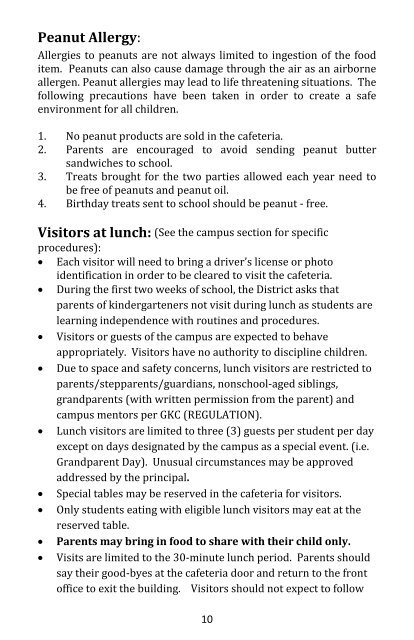 Shafer Elementary Student Handbook - Campuses - Katy ISD