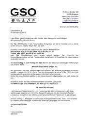 Elternbrief Nr. 6 vom 5. März 2012 - Bremen