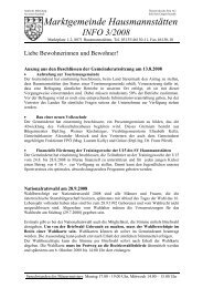 Bürgermeisterinfo 3/2008 (17 KB) - Hausmannstätten