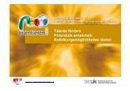 KL:IBO: Talente fördern, Potenziale entwickeln ... - net-1-Buch