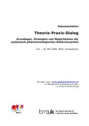 Dokumentation Theorie-Praxis-Dialog (Mai 2008) - net-1-Buch