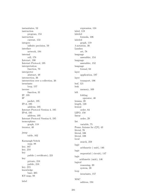 General Computer Science 320201 GenCS I & II Lecture ... - Kwarc