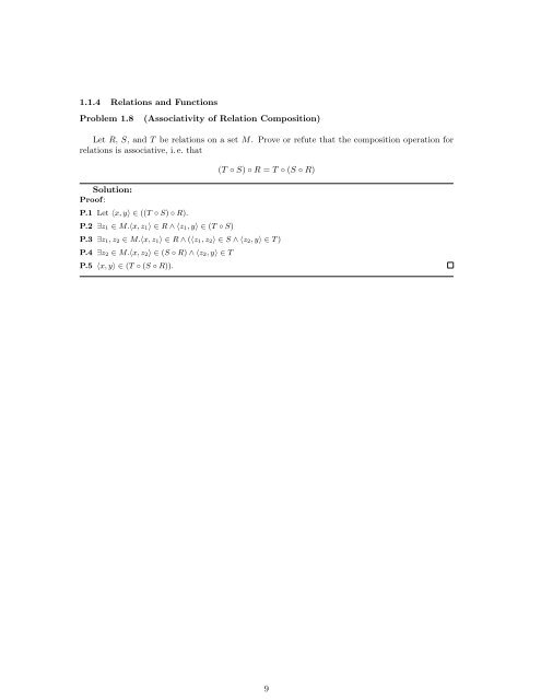 General Computer Science; Problems and Solutions for ... - Kwarc