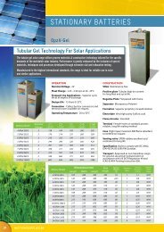 Download solar technology OpzV-gel pdf - Solar batteries