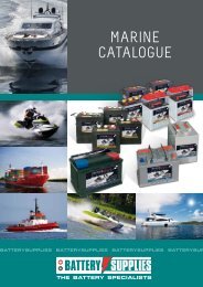 Download the marine catalogue - Battery Supplies