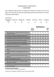 Life Attitude Profile – Revised (LAP-R)