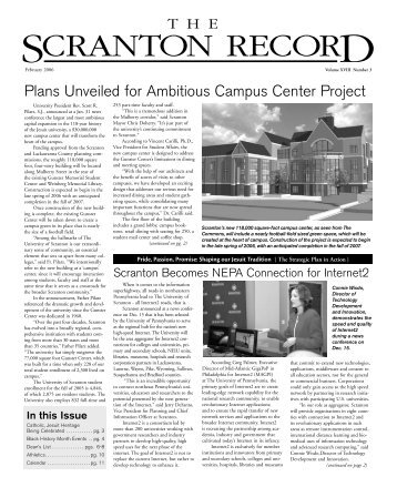 Record, Feb. 2006.indd - The University of Scranton