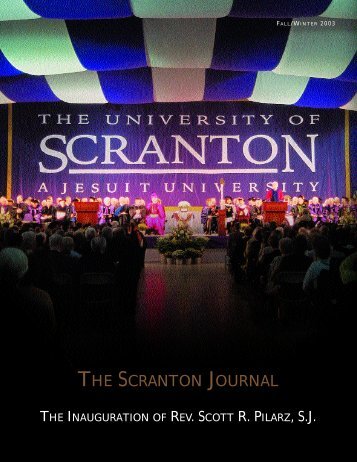 TH E SC R A N TO N JO U R N A L - The University of Scranton
