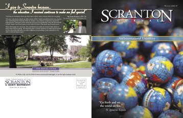 Journal Winter 06.indd - The University of Scranton