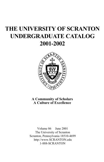 2001-2002 - The University of Scranton