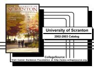 2002-2003 - The University of Scranton