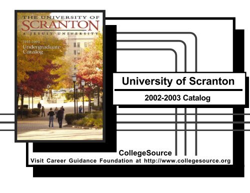 2002-2003 - The University of Scranton