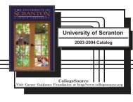 2003-2004 - The University of Scranton