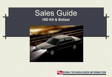 Sales Guide HID Kit & Ballast - Laki Auto