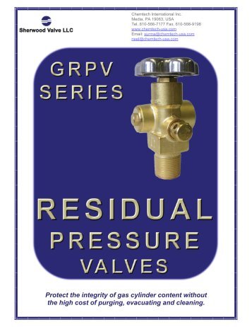 GRPV Series - Chemtech International Inc