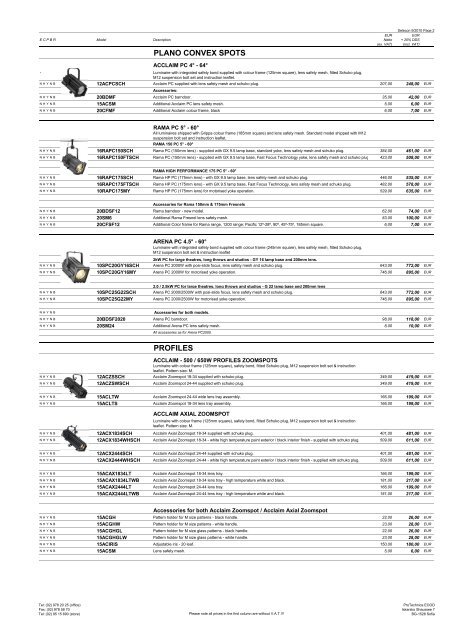 Price List 9/2010 - Musicworld.bg