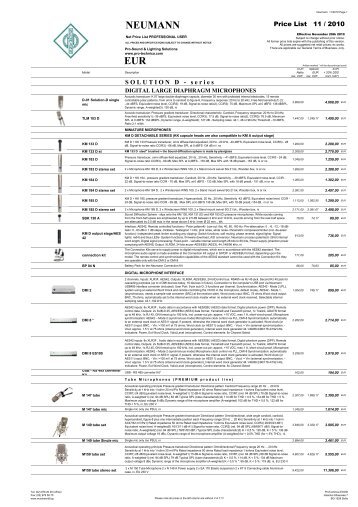 NEUMANN EUR - Musicworld.bg