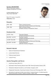Kyriakos MOURATIDIS Education Position(s) - Singapore ...