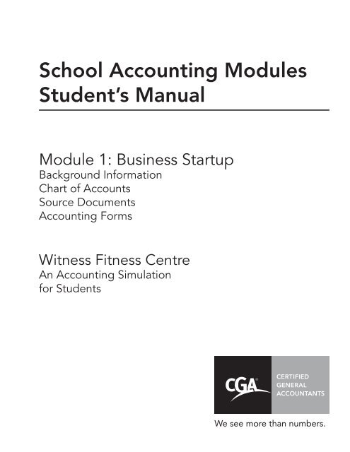 Chart Of Accounts For School Business