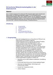 EU-konforme Bildschirmarbeitsplätze in der Elektrotechnik