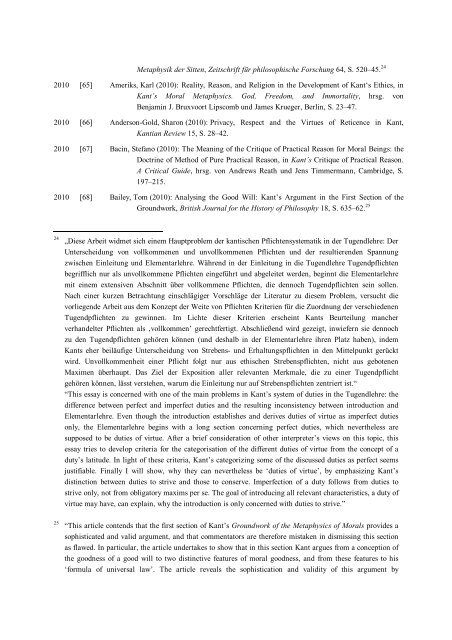 Chronologische - Ethikseite