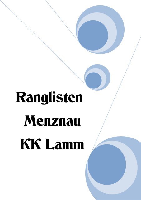 8. Lamm-Meisterschaft 8. Lamm-Meisterschaft